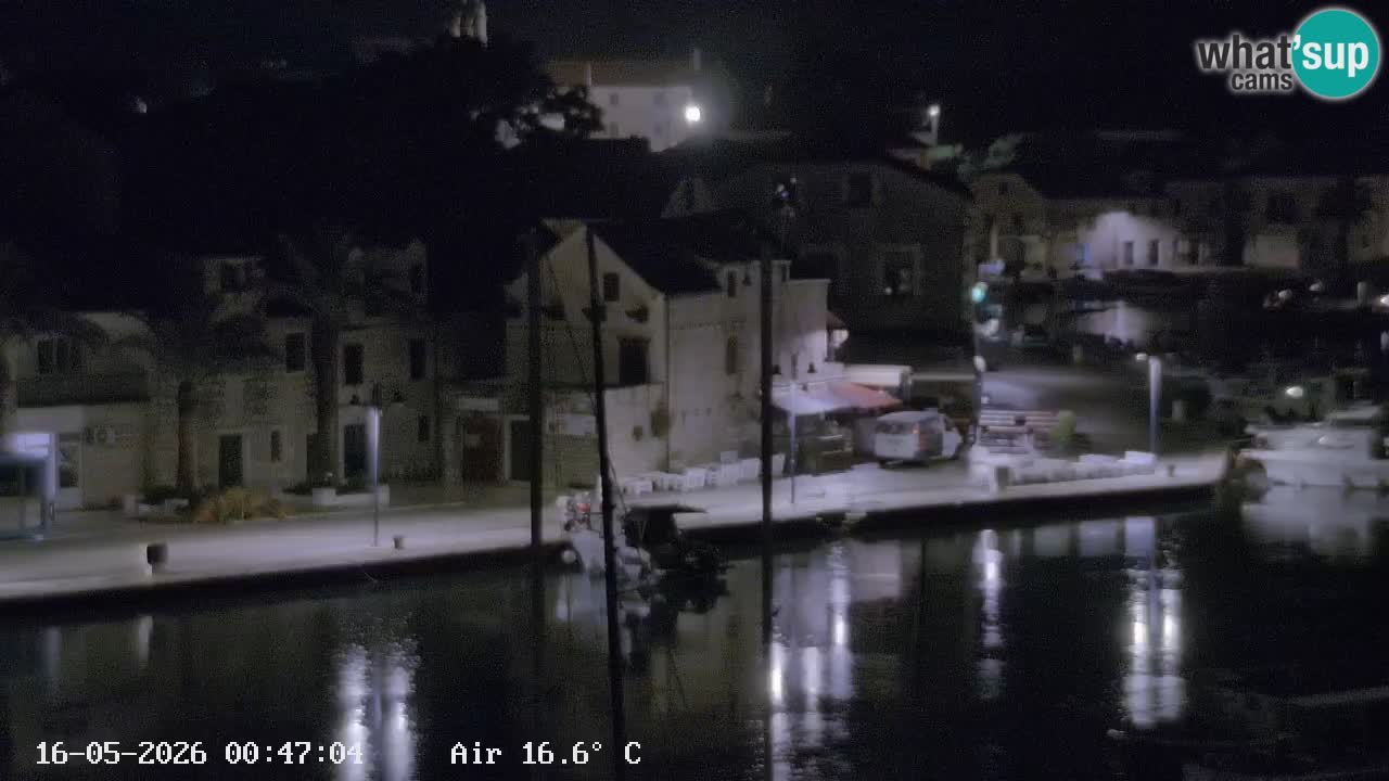 Web kamera Hvar Vrboska marina | otok Hvar | Dalmacija