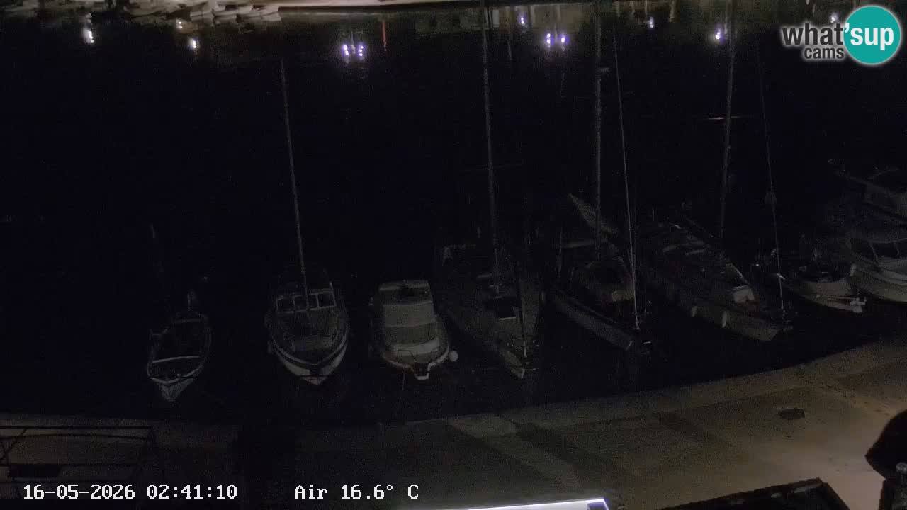 Livecam Hvar Vrboska marina | Île de Hvar | Dalmatia