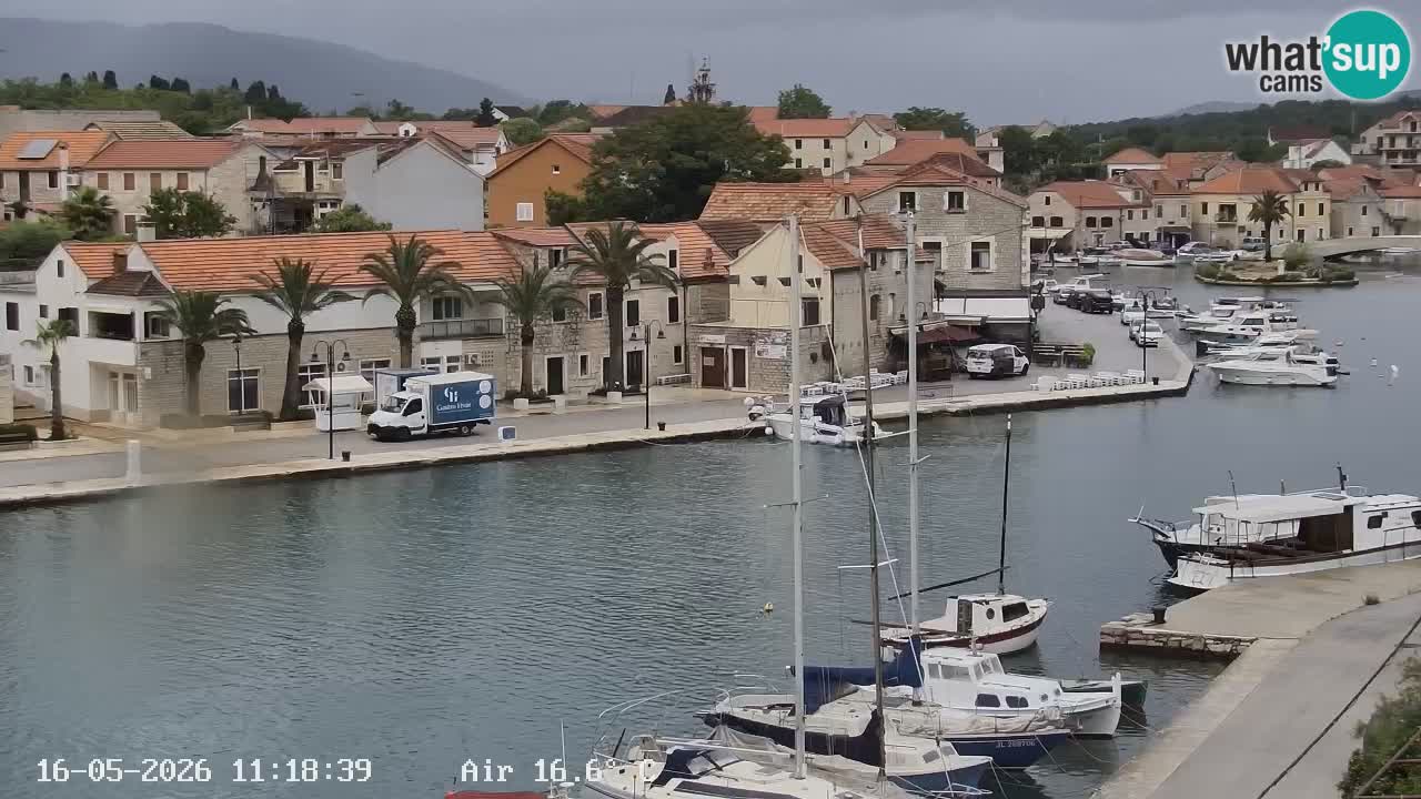 Web kamera Hvar Vrboska marina | otok Hvar | Dalmacija