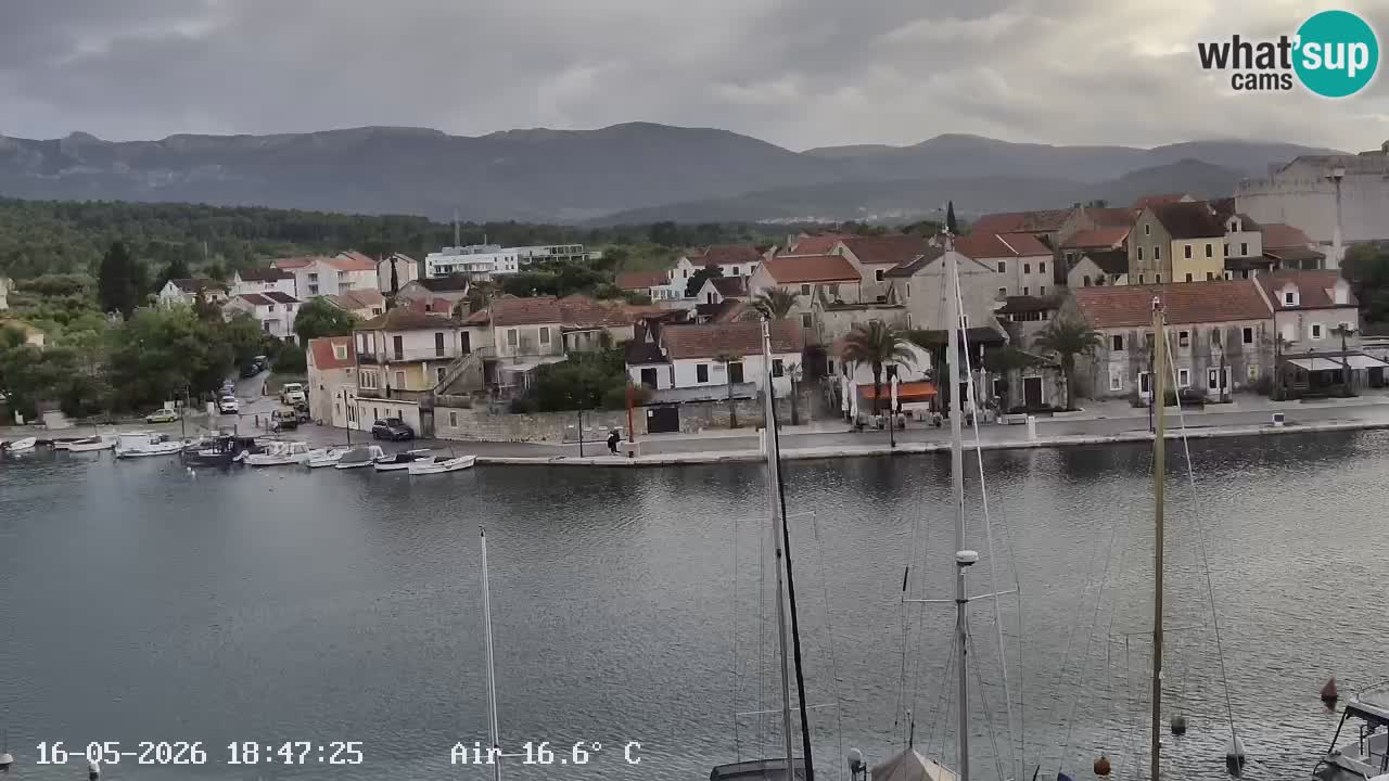 Livecam Vrboska marina | Hvar island | Dalmatia