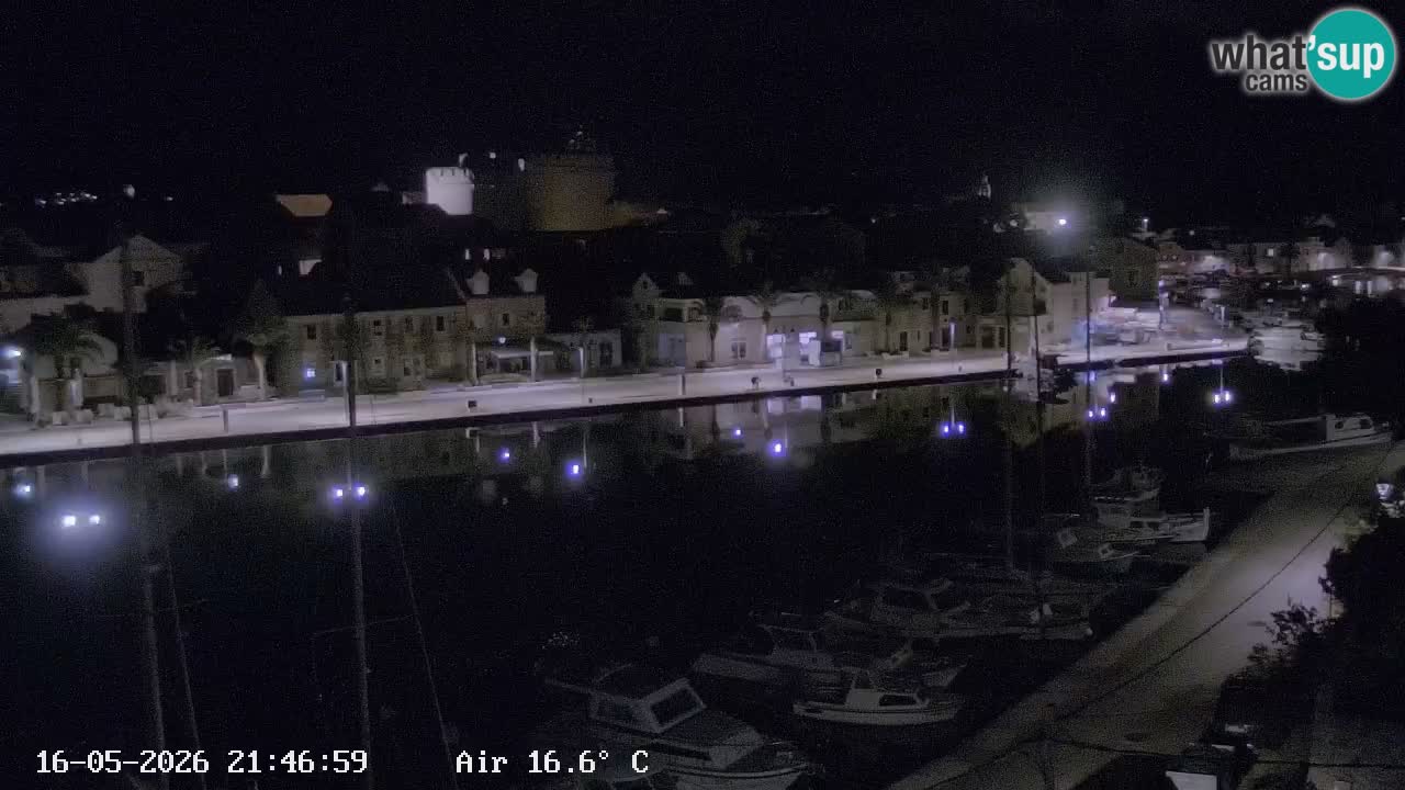 Livecam Hvar Vrboska marina | Île de Hvar | Dalmatia