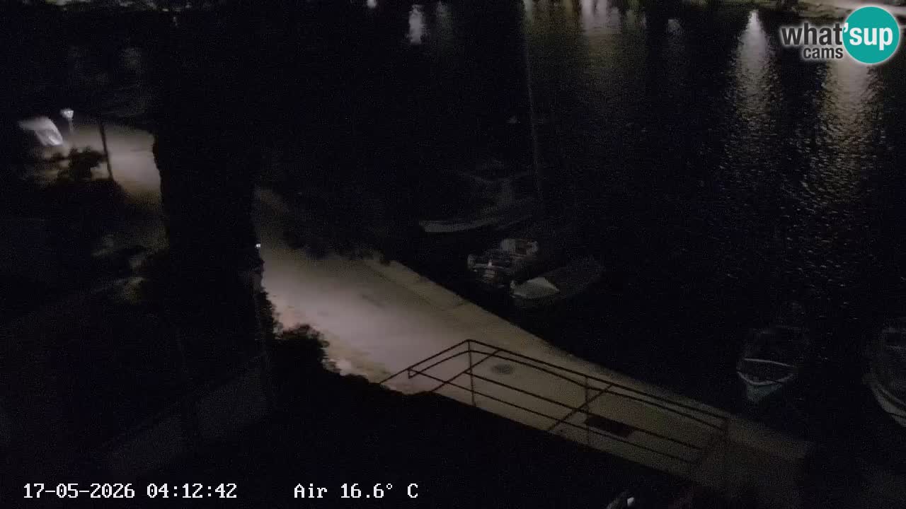 Livecam Hvar Vrboska marina | Île de Hvar | Dalmatia