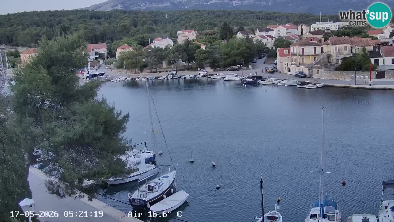 Web kamera Hvar Vrboska marina | otok Hvar | Dalmacija