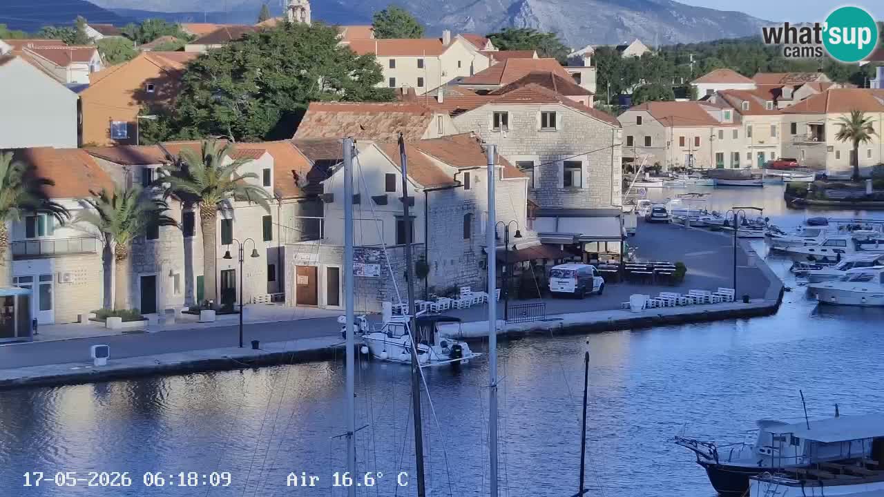 Web kamera Hvar Vrboska marina | otok Hvar | Dalmacija