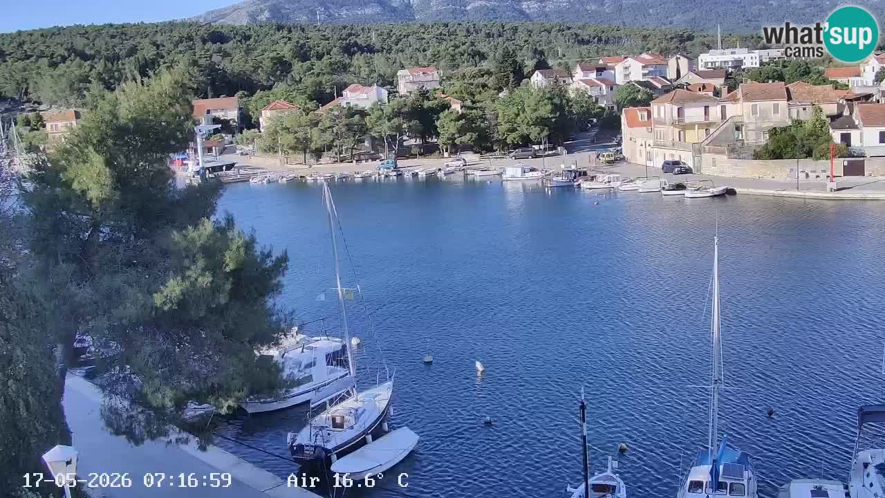 Web kamera Hvar Vrboska marina | otok Hvar | Dalmacija