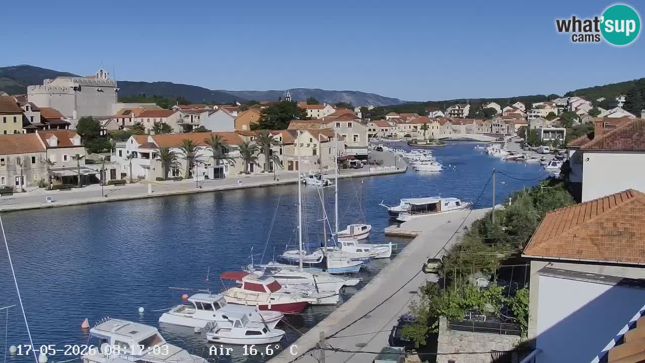 Webcam Hvar Vrboska marina | Dalmazia