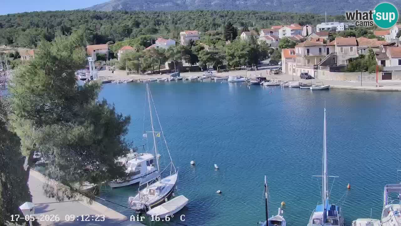 Web kamera Hvar Vrboska marina | otok Hvar | Dalmacija