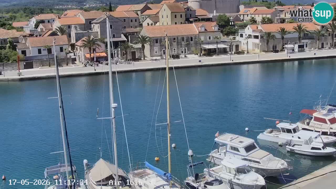 Webcam Hvar Vrboska marina | Dalmazia