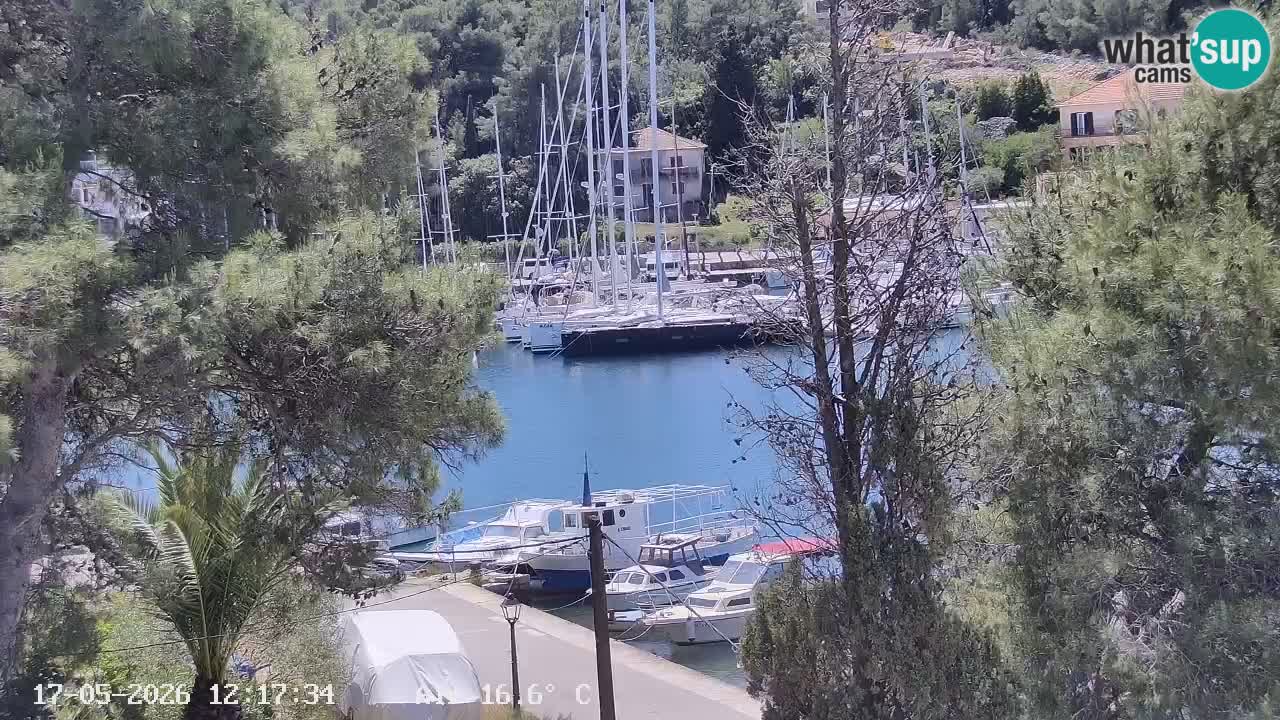 Webcam Hvar Vrboska marina | Dalmazia