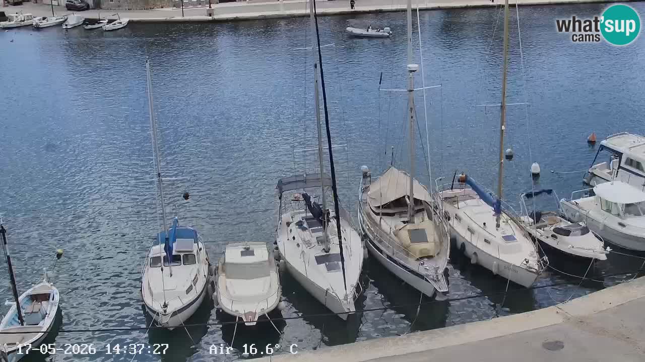 Livecam Hvar Vrboska marina | Île de Hvar | Dalmatia