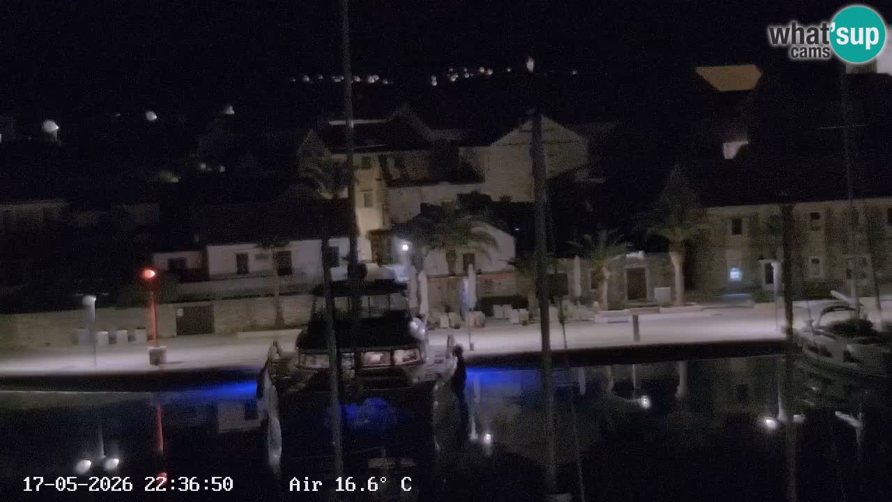Webcam Hvar Vrboska marina | Dalmazia