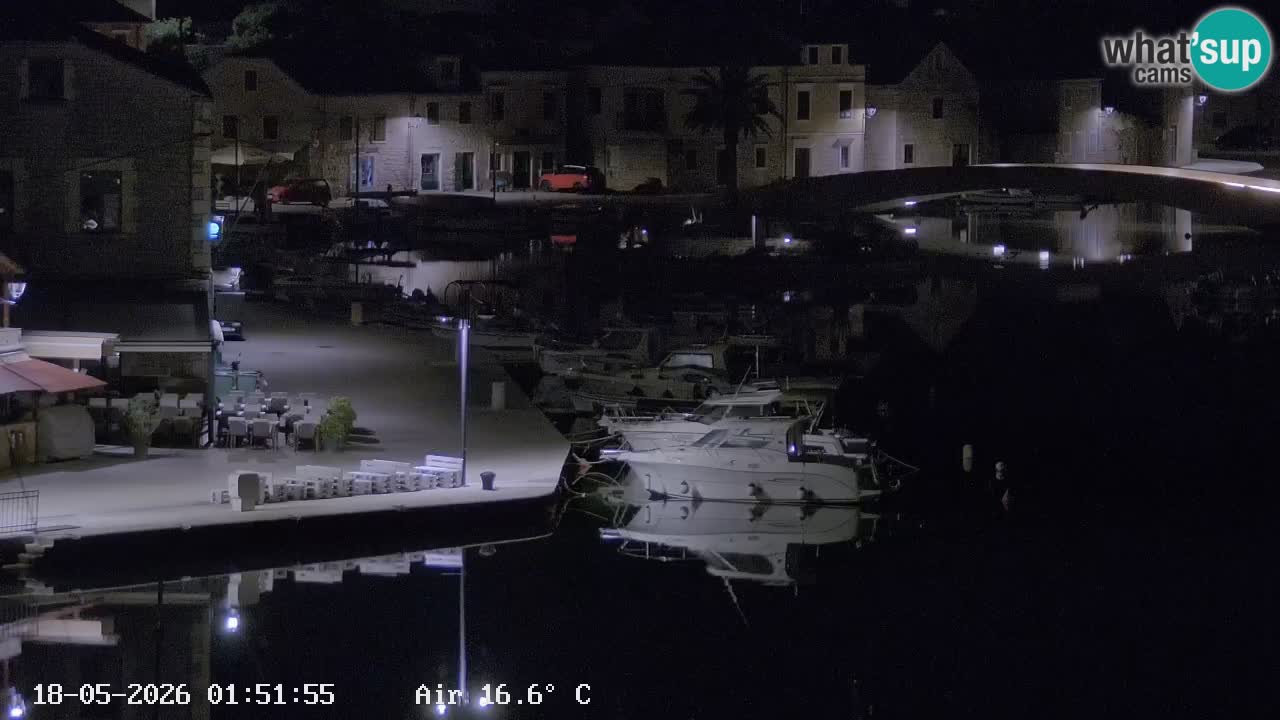 Webcam Hvar Vrboska marina | Dalmazia