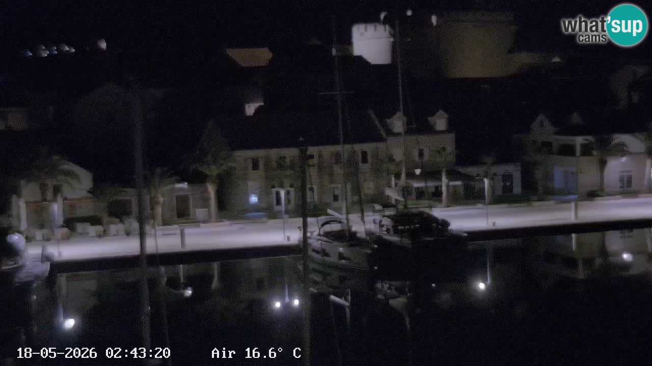 Webcam Vrboska marina | Hvar Insel | Dalmatien