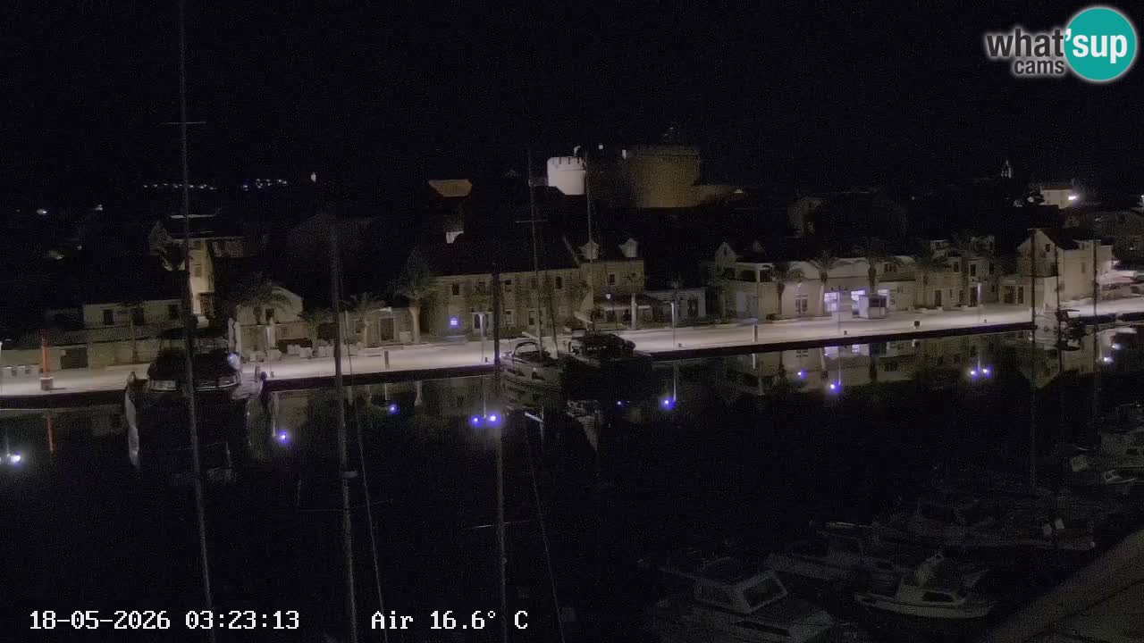 Webcam Vrboska marina | Hvar Insel | Dalmatien