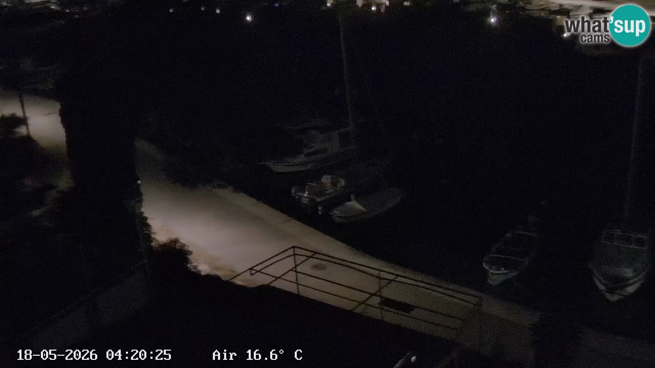 Webcam Hvar Vrboska marina | Dalmazia