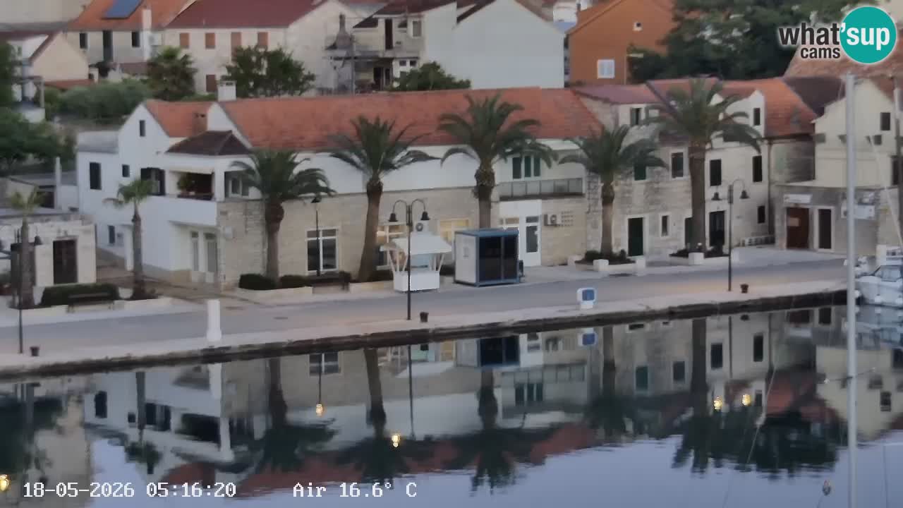 Livecam Vrboska marina | Hvar island | Dalmatia