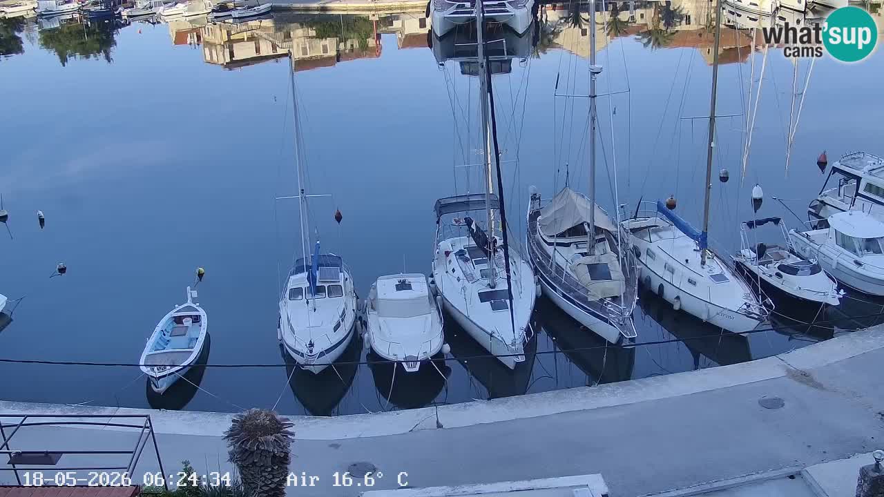 Livecam Vrboska marina | Hvar island | Dalmatia