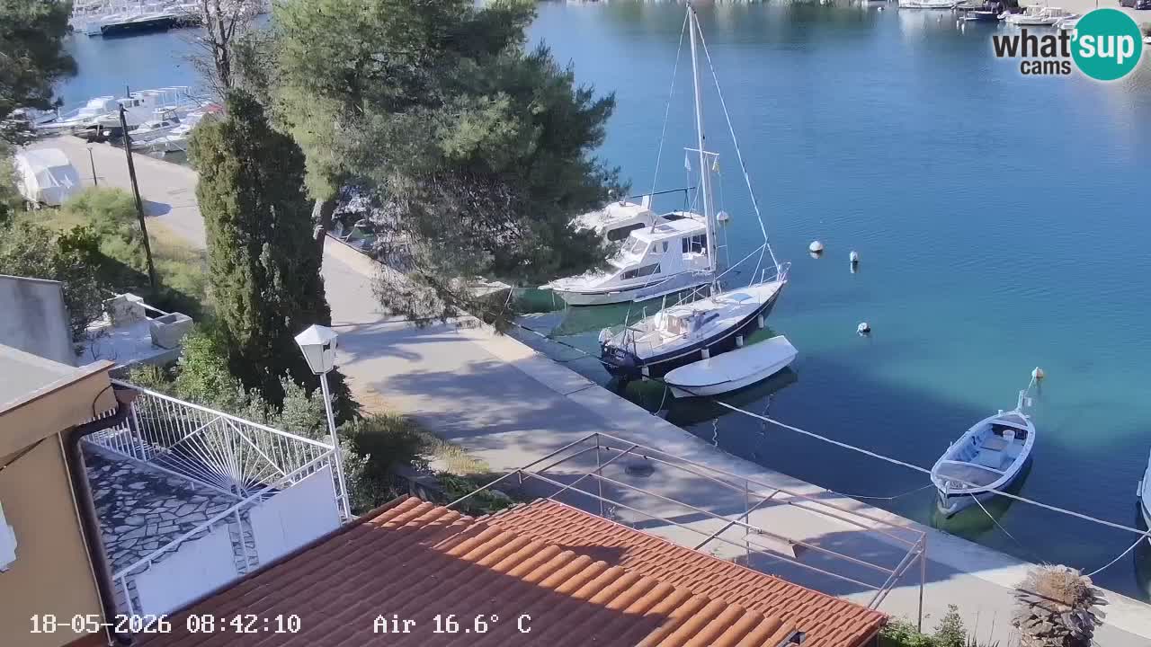 Webcam Vrboska marina | Hvar Insel | Dalmatien