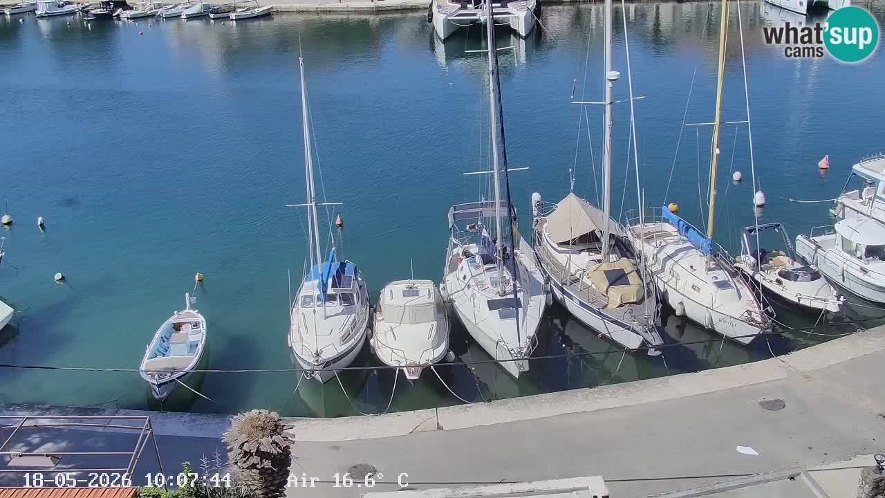 Livecam Vrboska marina | Hvar island | Dalmatia