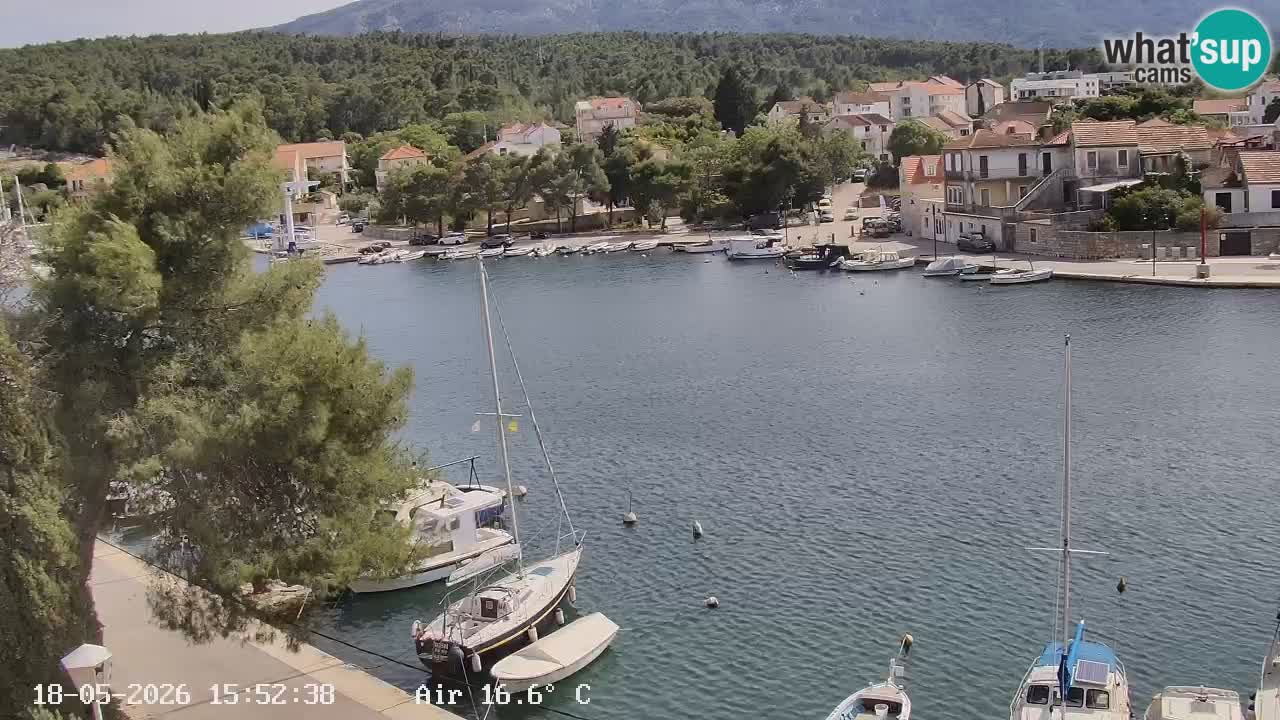 Web kamera Hvar Vrboska marina | otok Hvar | Dalmacija