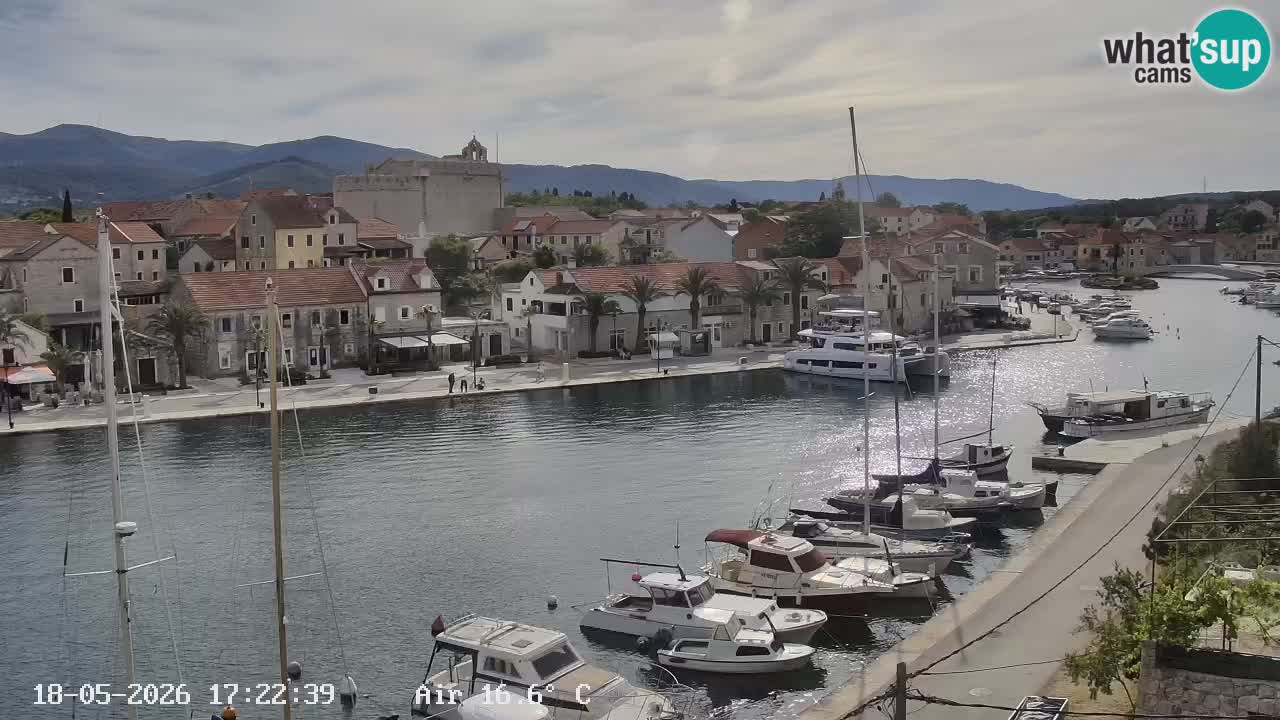 Webcam Hvar Vrboska marina | Dalmazia