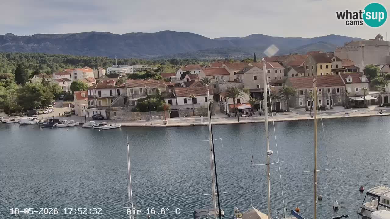 Web kamera Hvar Vrboska marina | otok Hvar | Dalmacija