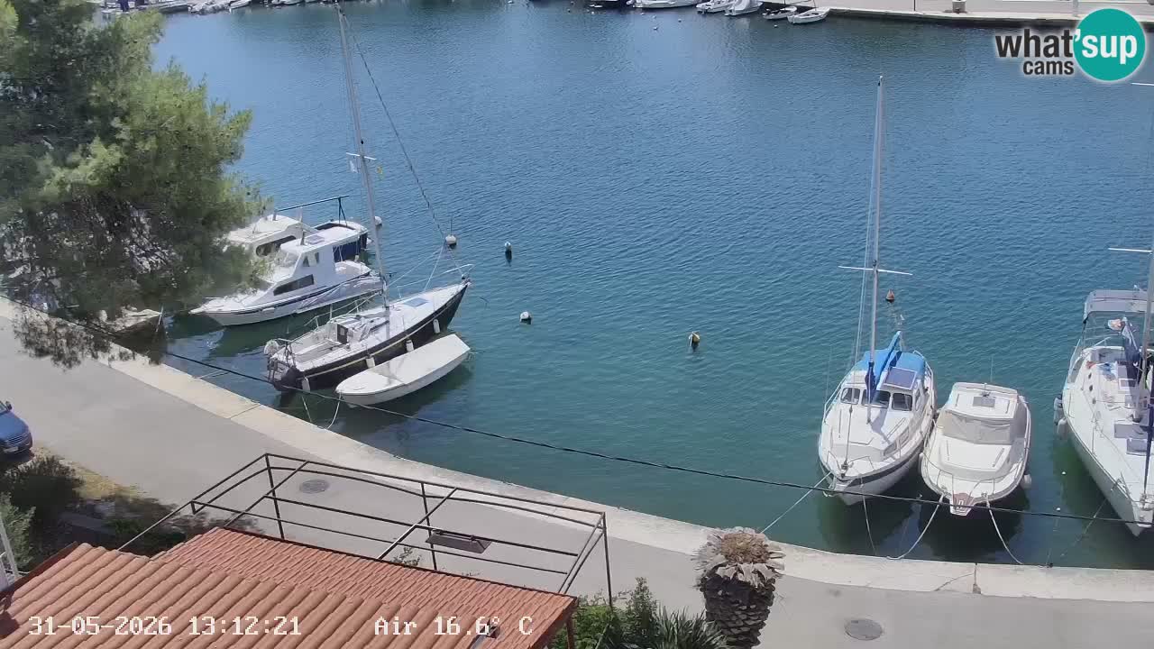 Webcam Hvar Vrboska marina | Dalmazia