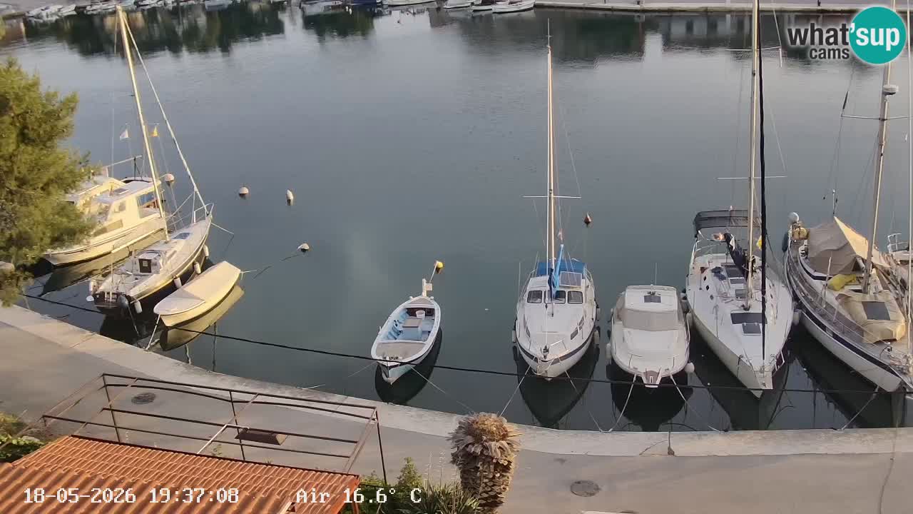 Webcam Hvar Vrboska marina | Dalmazia