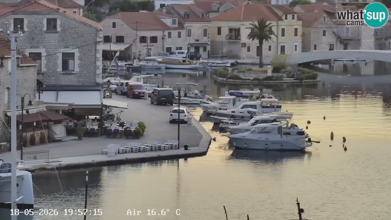 Webcam Hvar Vrboska marina | Dalmazia
