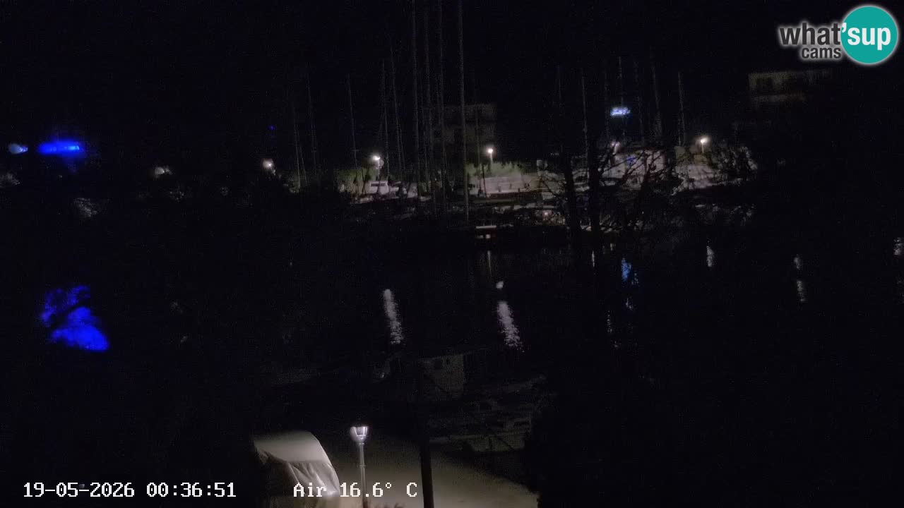 Webcam Vrboska marina | Hvar Insel | Dalmatien