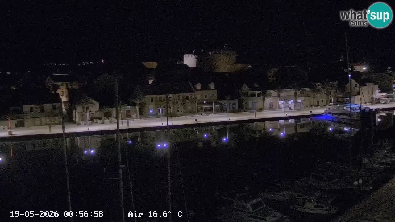 Webcam Vrboska marina | Hvar Insel | Dalmatien