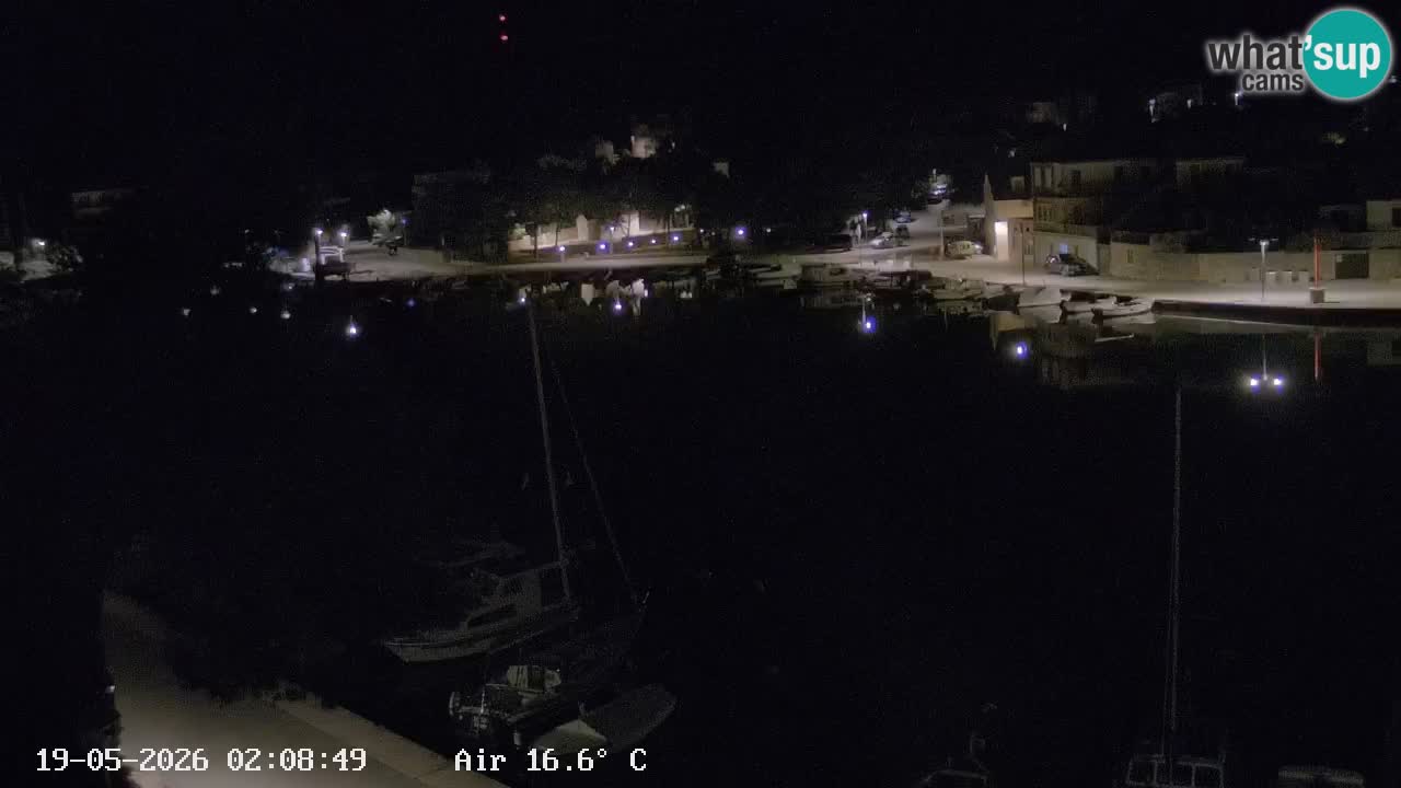 Livecam Vrboska marina | Hvar island | Dalmatia