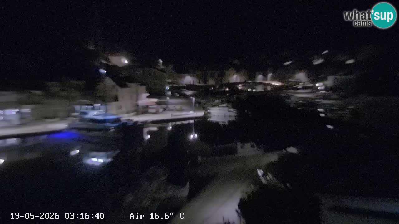 Livecam Vrboska marina | Hvar island | Dalmatia