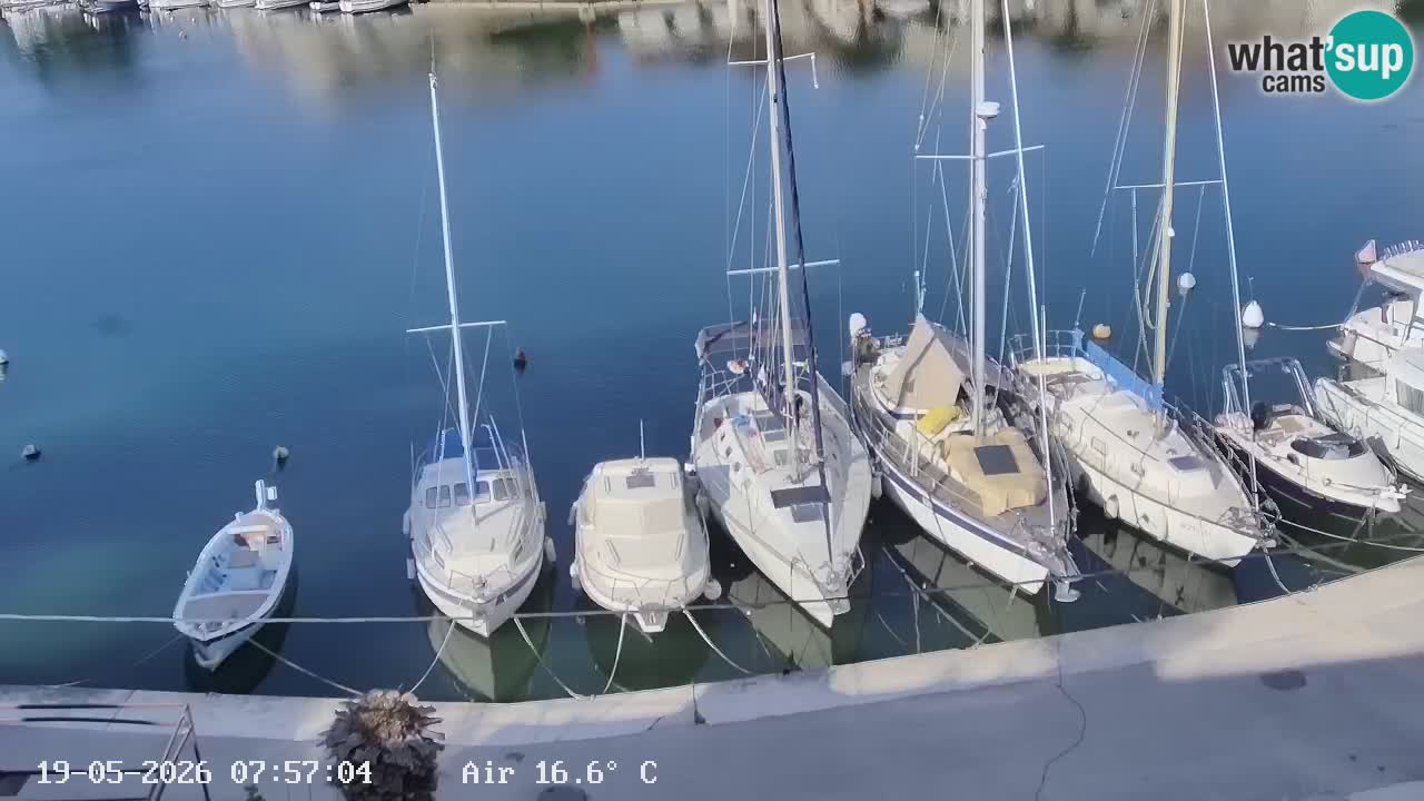 Webcam Vrboska marina | Hvar Insel | Dalmatien