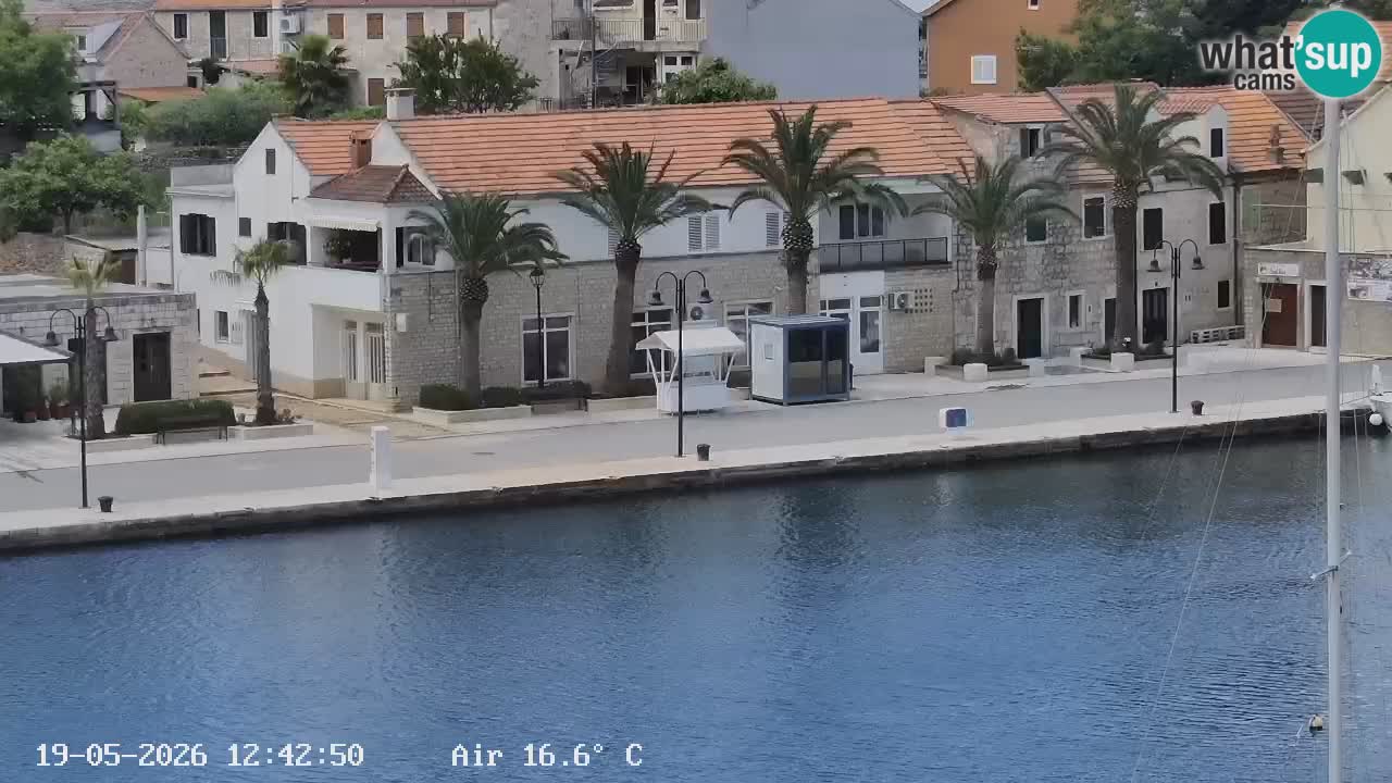Webcam Vrboska marina | Hvar Insel | Dalmatien