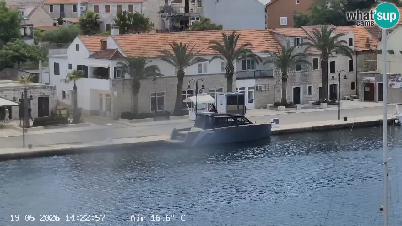 Livecam Vrboska marina | Hvar island | Dalmatia