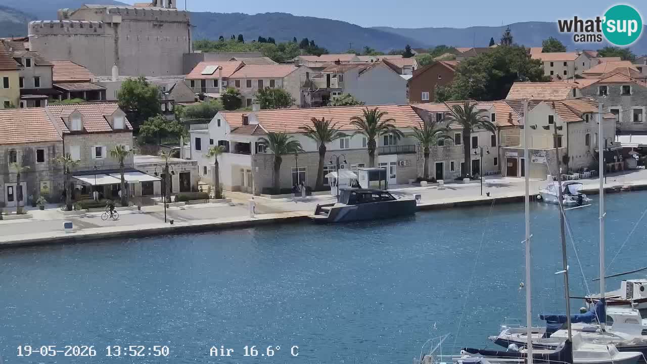 Webcam Vrboska marina | Hvar Insel | Dalmatien