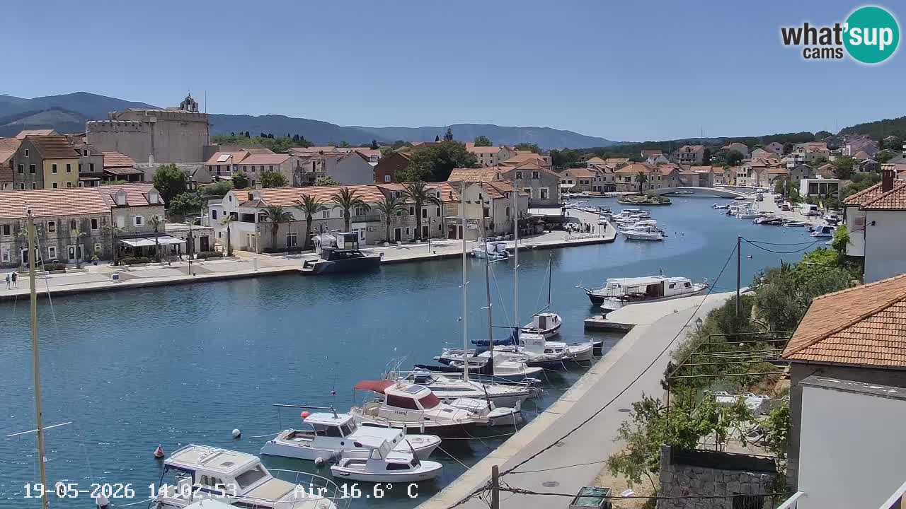Livecam Vrboska marina | Hvar island | Dalmatia