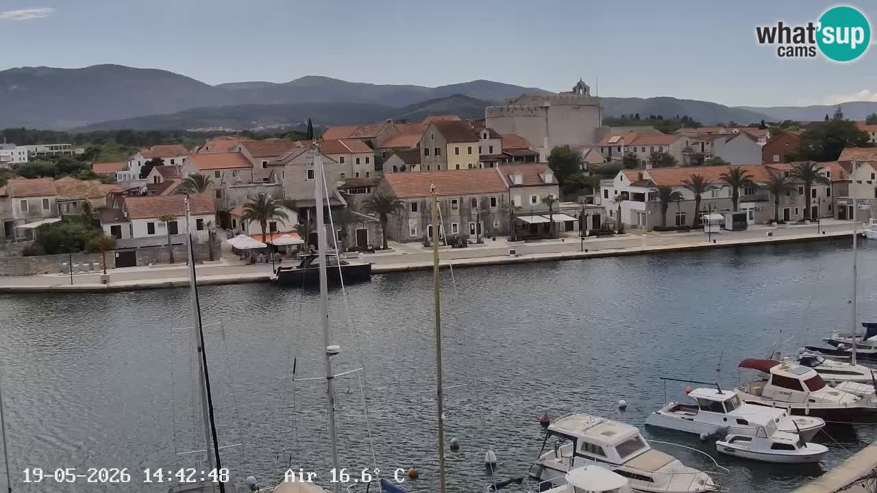 Livecam Vrboska marina | Hvar island | Dalmatia