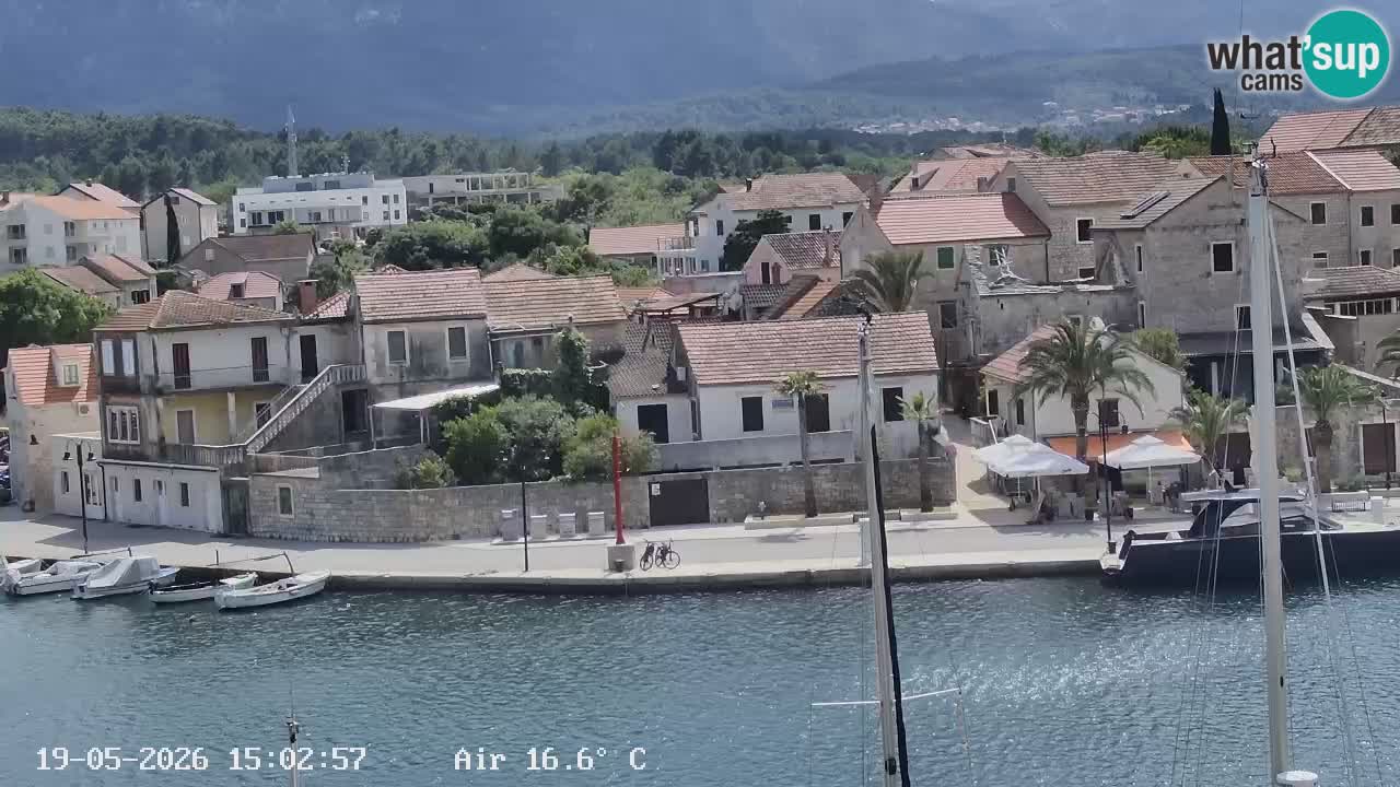 Web kamera Hvar Vrboska marina | otok Hvar | Dalmacija