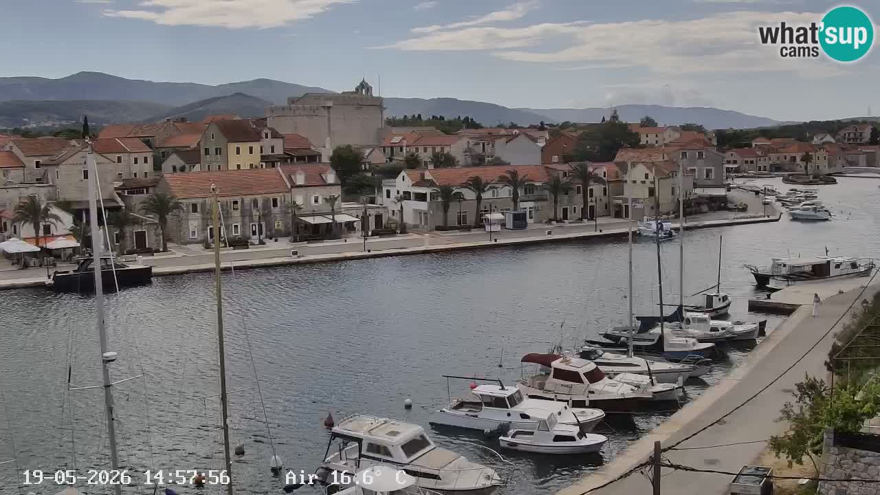Livecam Vrboska marina | Hvar island | Dalmatia