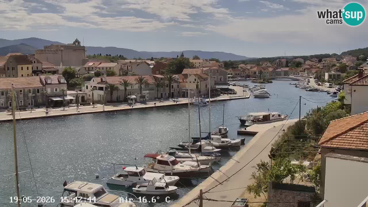Webcam Hvar Vrboska marina | Dalmazia