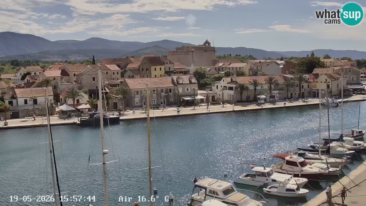 Web kamera Hvar Vrboska marina | otok Hvar | Dalmacija