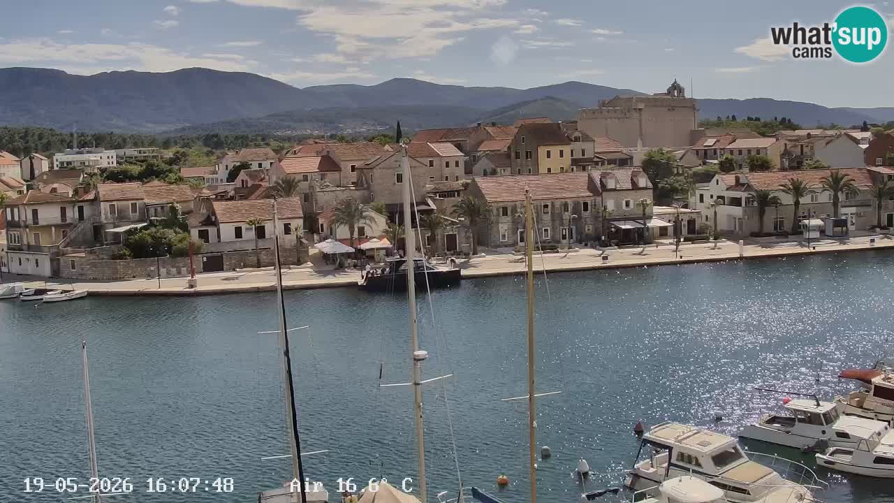 Web kamera Hvar Vrboska marina | otok Hvar | Dalmacija