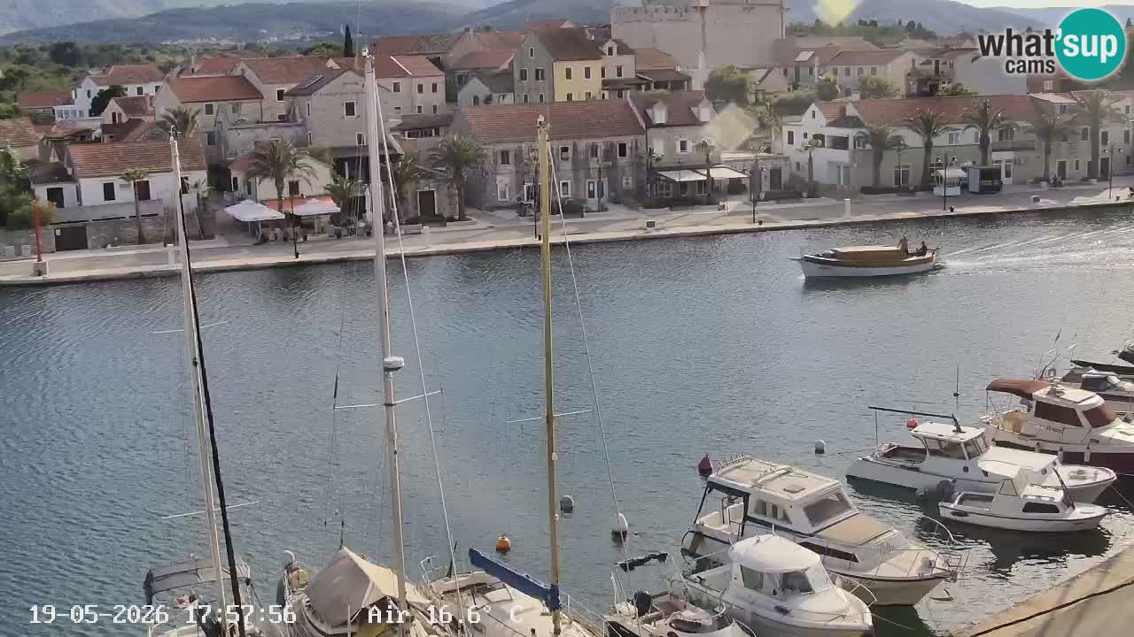 Web kamera Hvar Vrboska marina | otok Hvar | Dalmacija