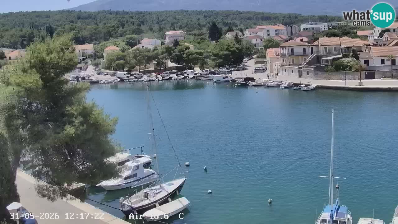 Livecam Vrboska marina | Hvar island | Dalmatia