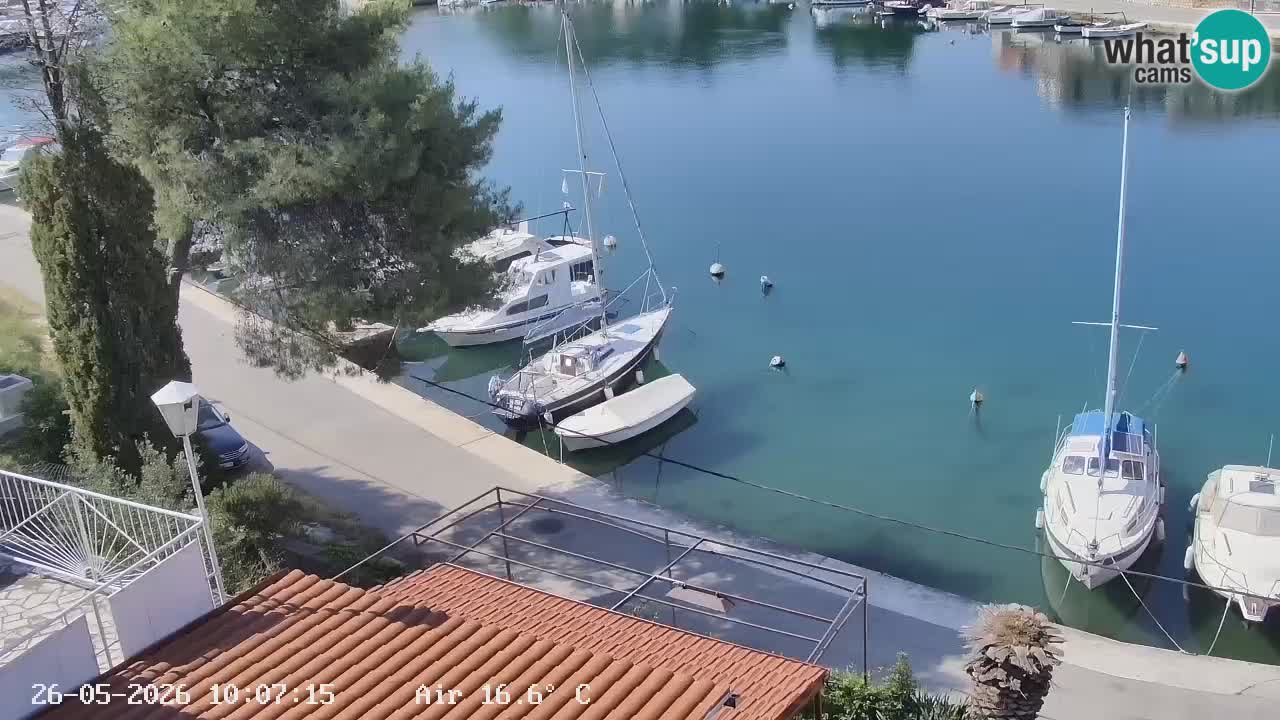 Webcam Vrboska marina | Hvar Insel | Dalmatien