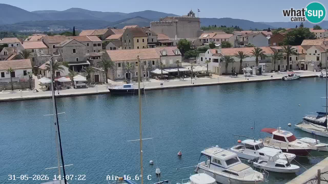 Livecam Vrboska marina | Hvar island | Dalmatia