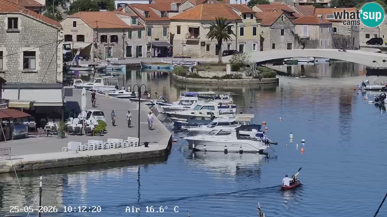 Webcam Hvar Vrboska marina | Dalmazia