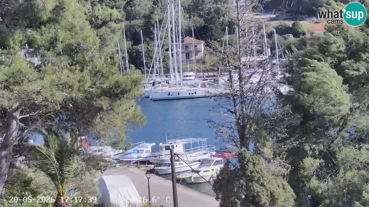 Webcam Vrboska marina | Hvar Insel | Dalmatien